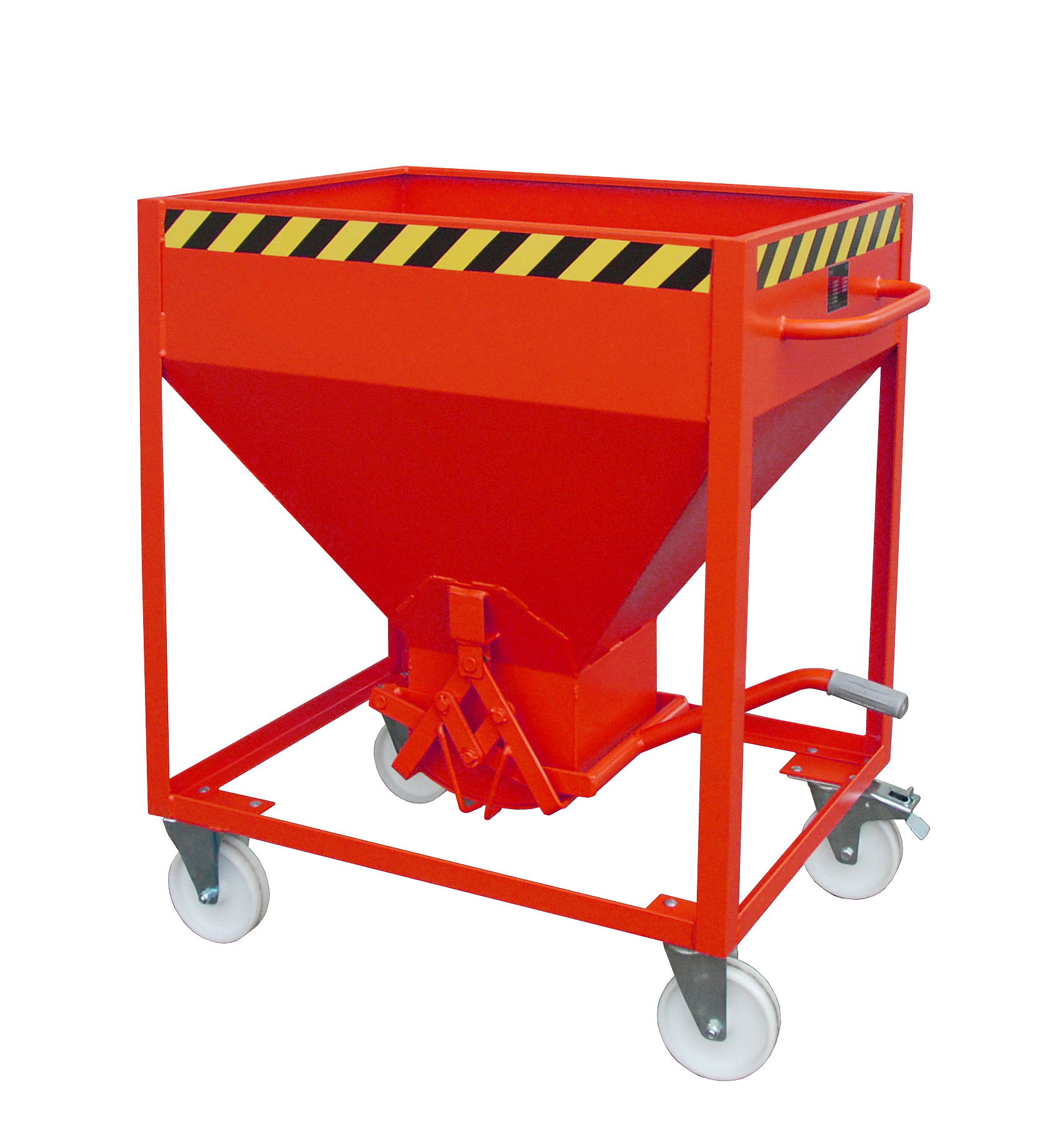 Silobehälter Typ SR RAL 3000 Feuerrot